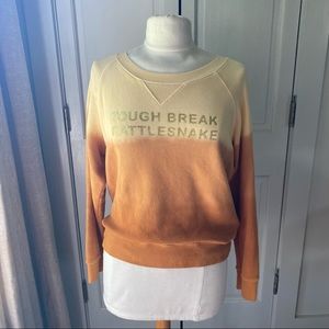 MOTHER “Tough Break, Rattlesnake” Sweatshirt